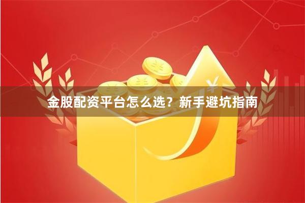 金股配资平台怎么选？新手避坑指南